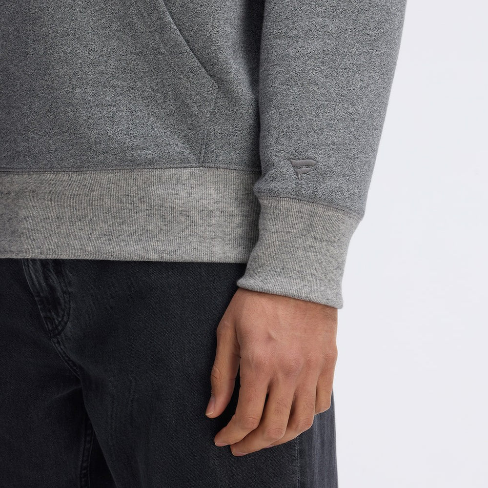 San Francisco 49ers IconicFleece Pocket Sweatshirt Athletic Heather Gray