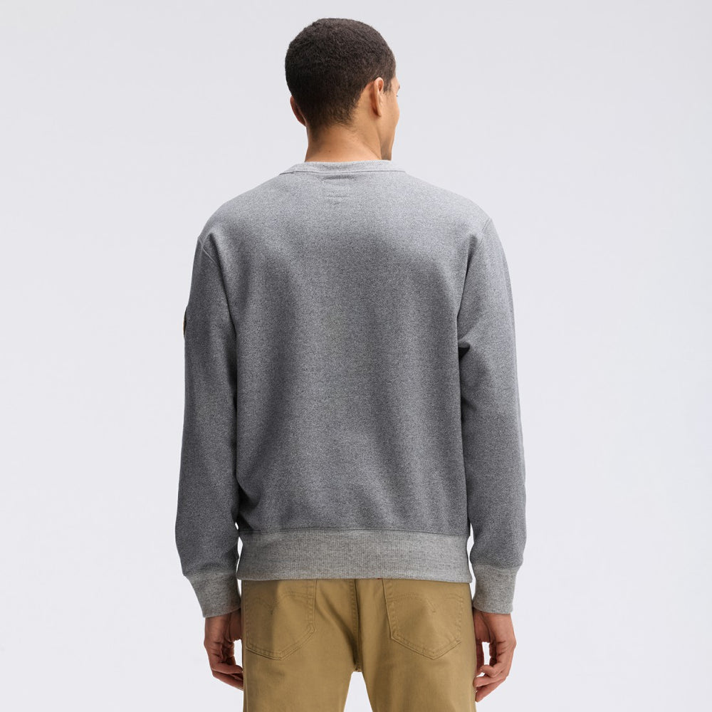 Green Bay Packers IconicFleece Pocket Sweatshirt Athletic Heather Gray