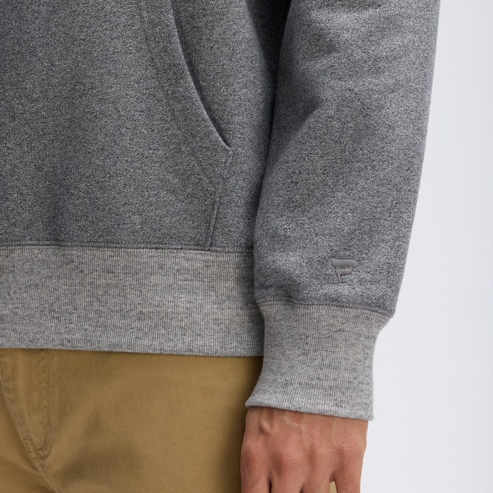 Green Bay Packers IconicFleece Pocket Sweatshirt Athletic Heather Gray