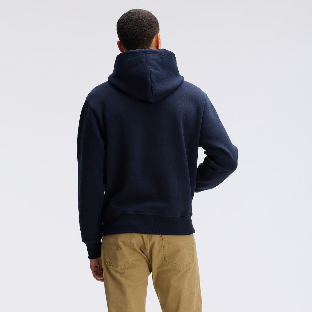 Dallas Cowboys IconicFleece Flocked Hoodie Navy