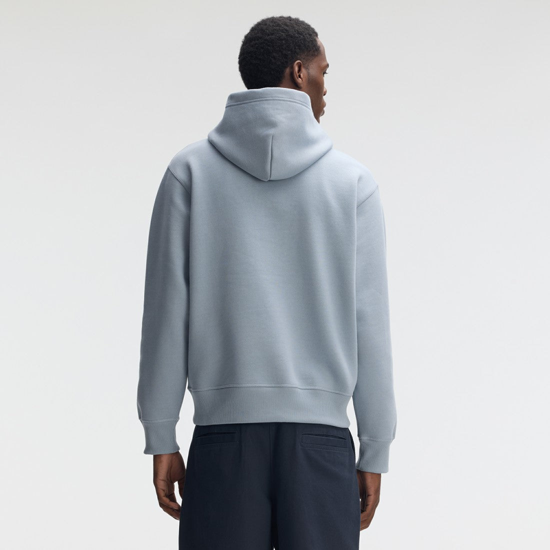 Detroit Lions IconicFleece Flocked Hoodie Light Blue