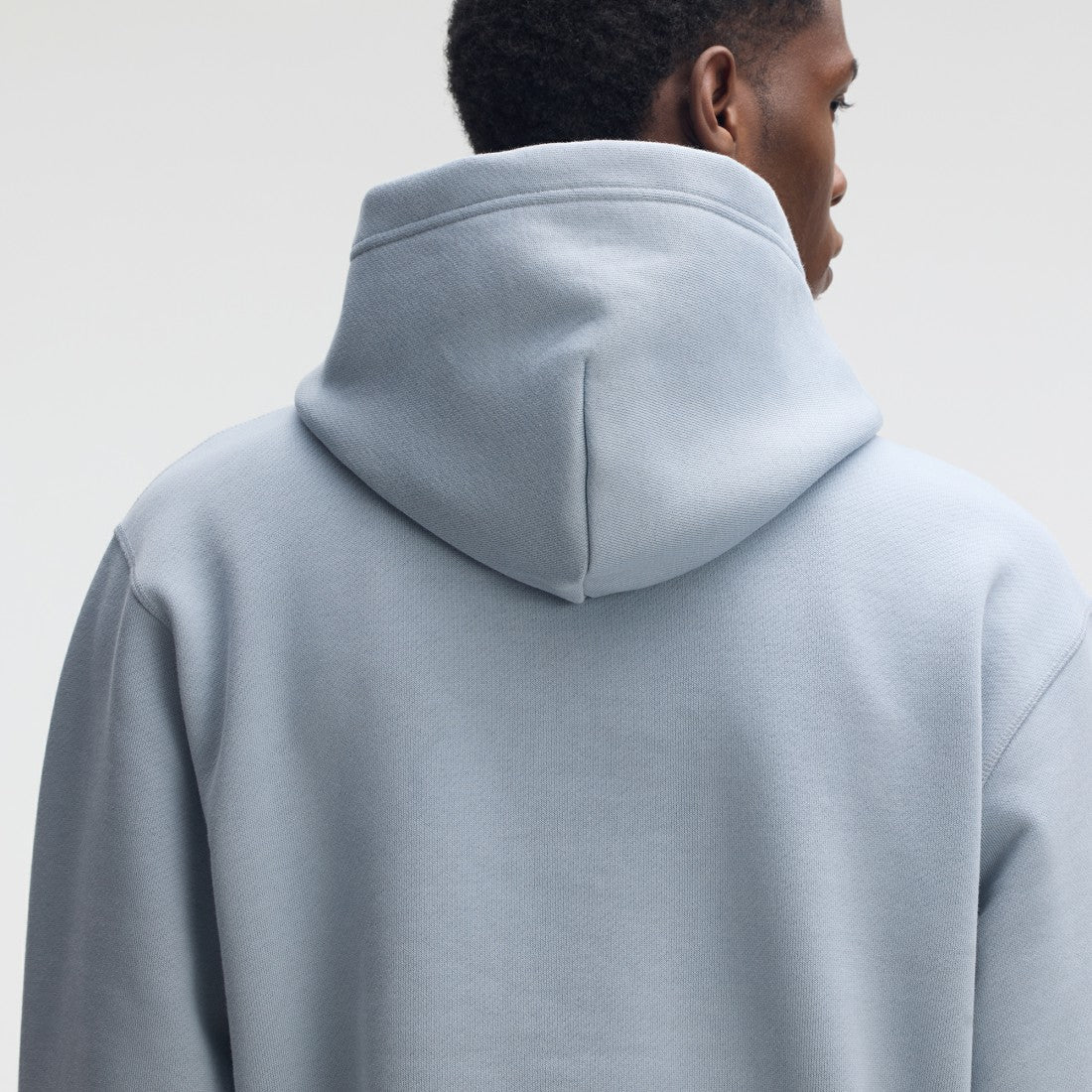 Detroit Lions IconicFleece Flocked Hoodie Light Blue