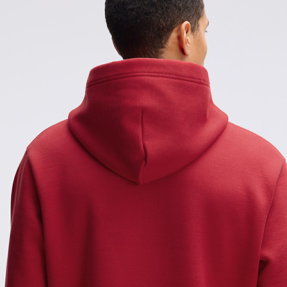 Washington Commanders IconicFleece Flocked Hoodie Burgundy