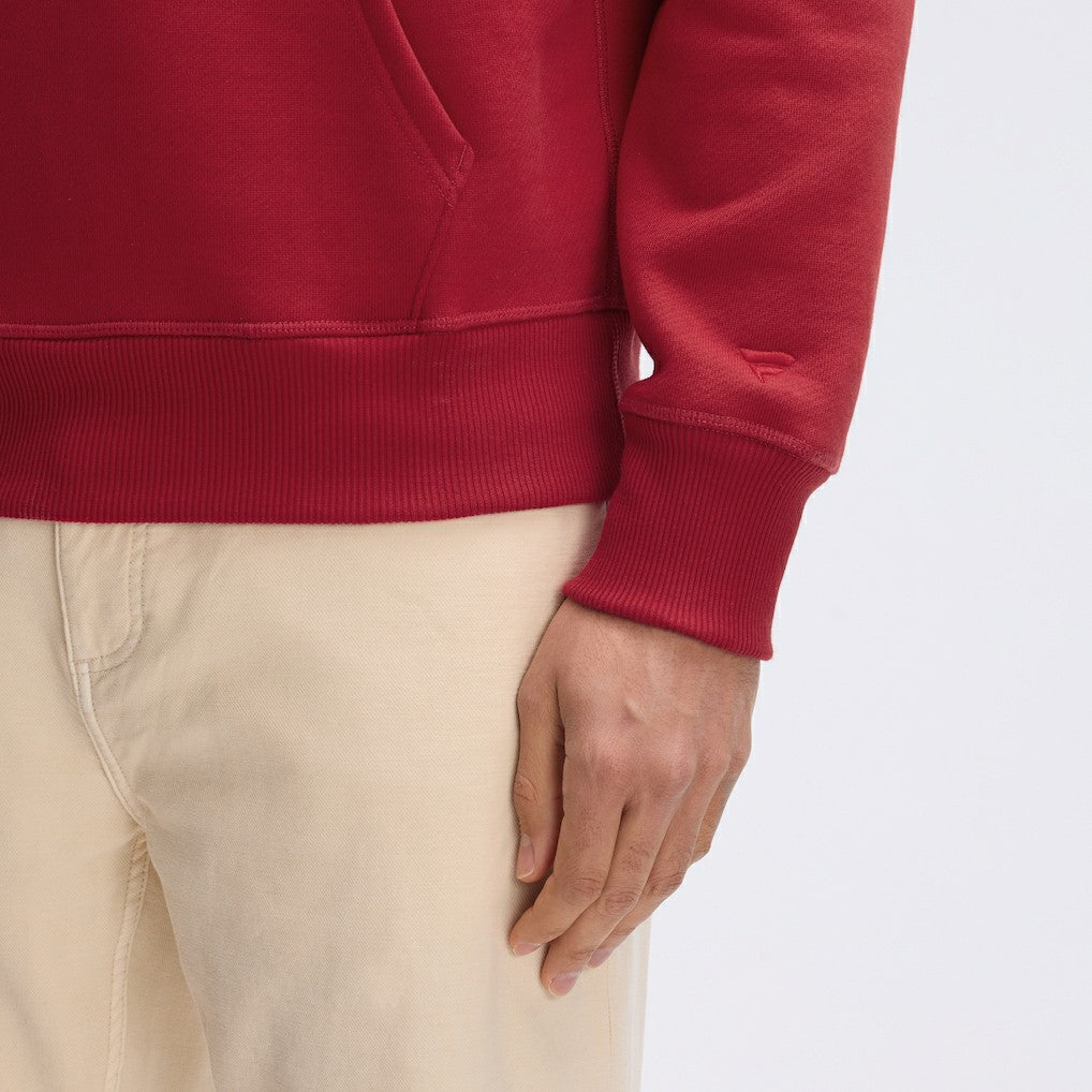 Washington Commanders IconicFleece Flocked Hoodie Burgundy