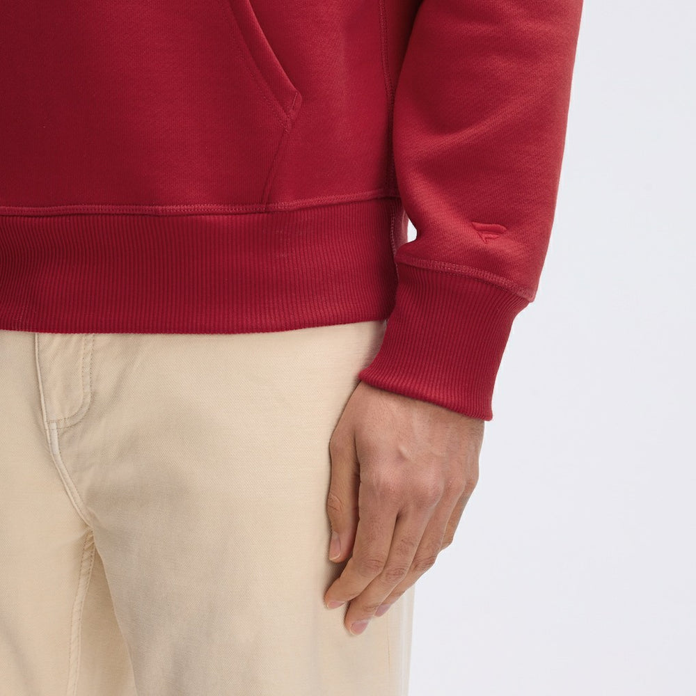 Washington Commanders IconicFleece Flocked Hoodie Burgundy