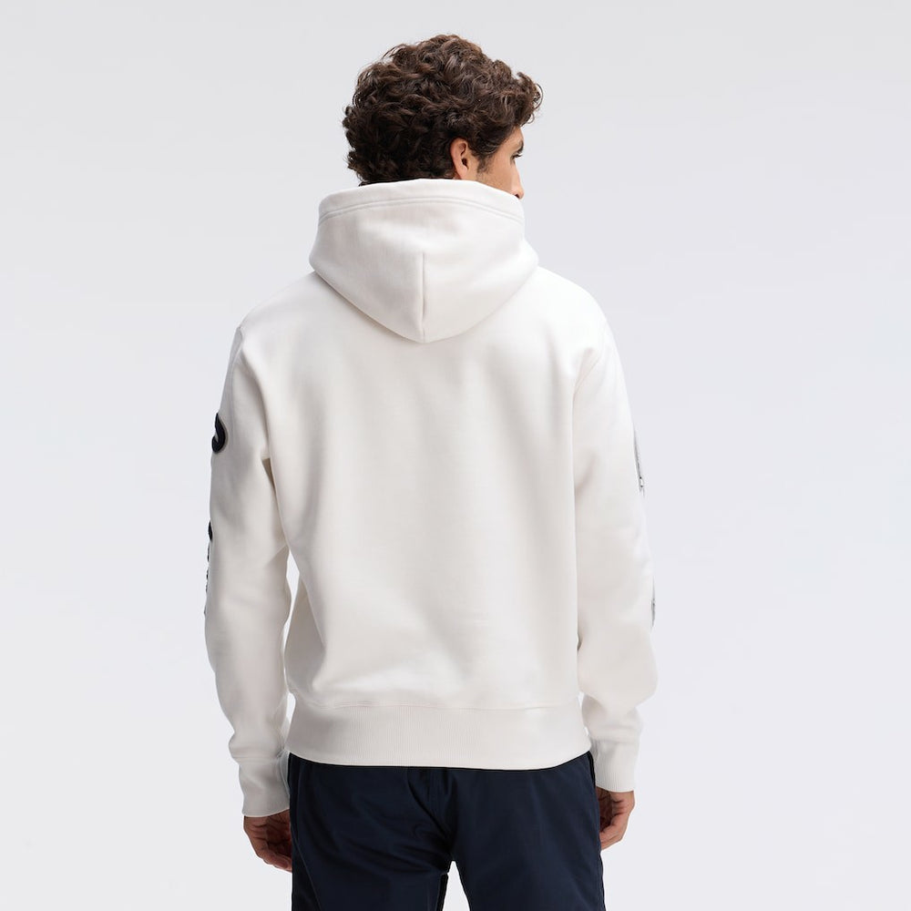 Dallas Cowboys IconicFleece Letterman Hoodie Oatmeal