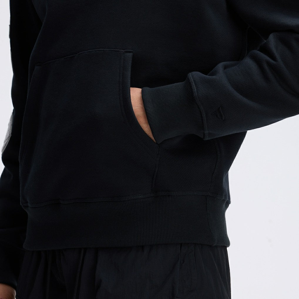 Las Vegas Raiders IconicFleece Letterman Hoodie Black