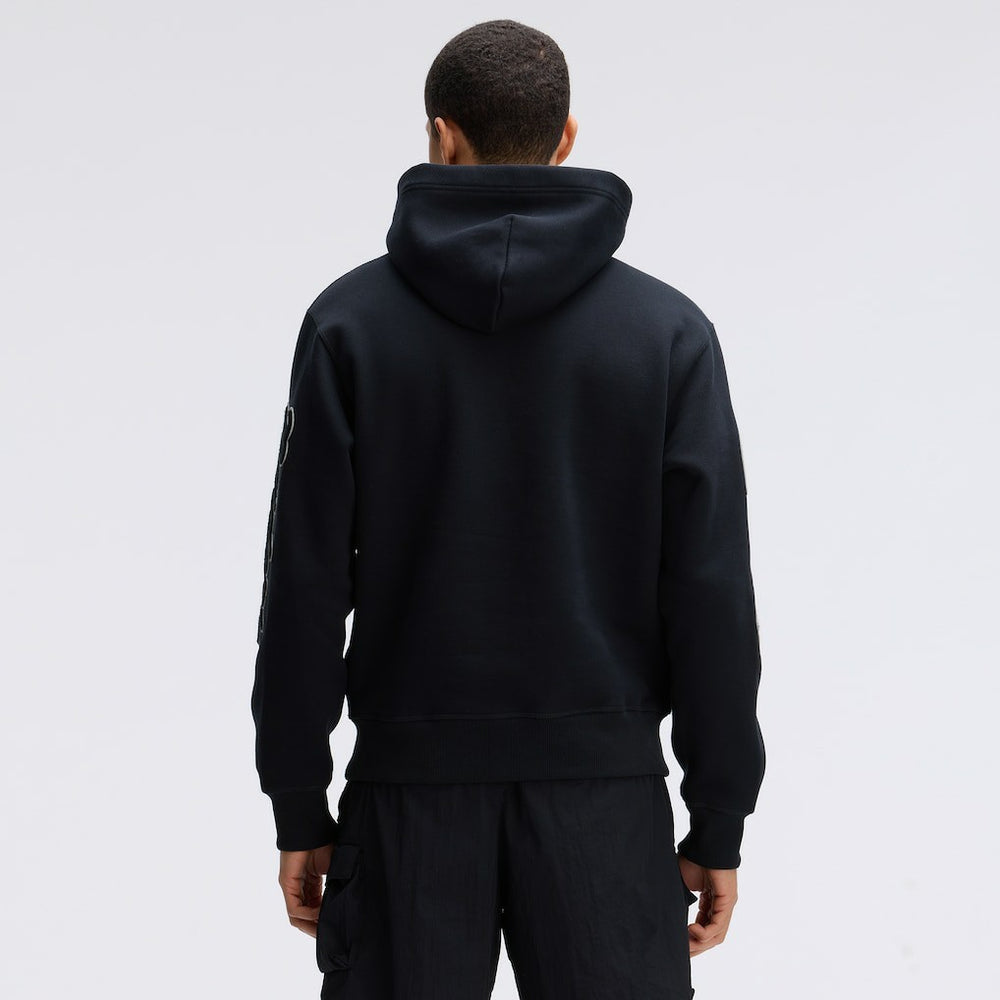 Las Vegas Raiders IconicFleece Letterman Hoodie Black