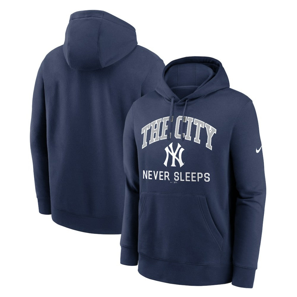 New York Yankees Nike The City Never Sleeps Club Hoodie - Navy Hoodies