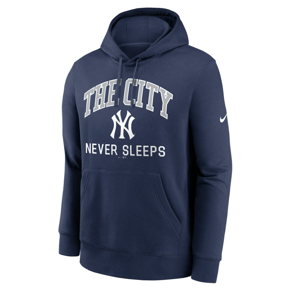 New York Yankees Nike The City Never Sleeps Club Hoodie - Navy Hoodies