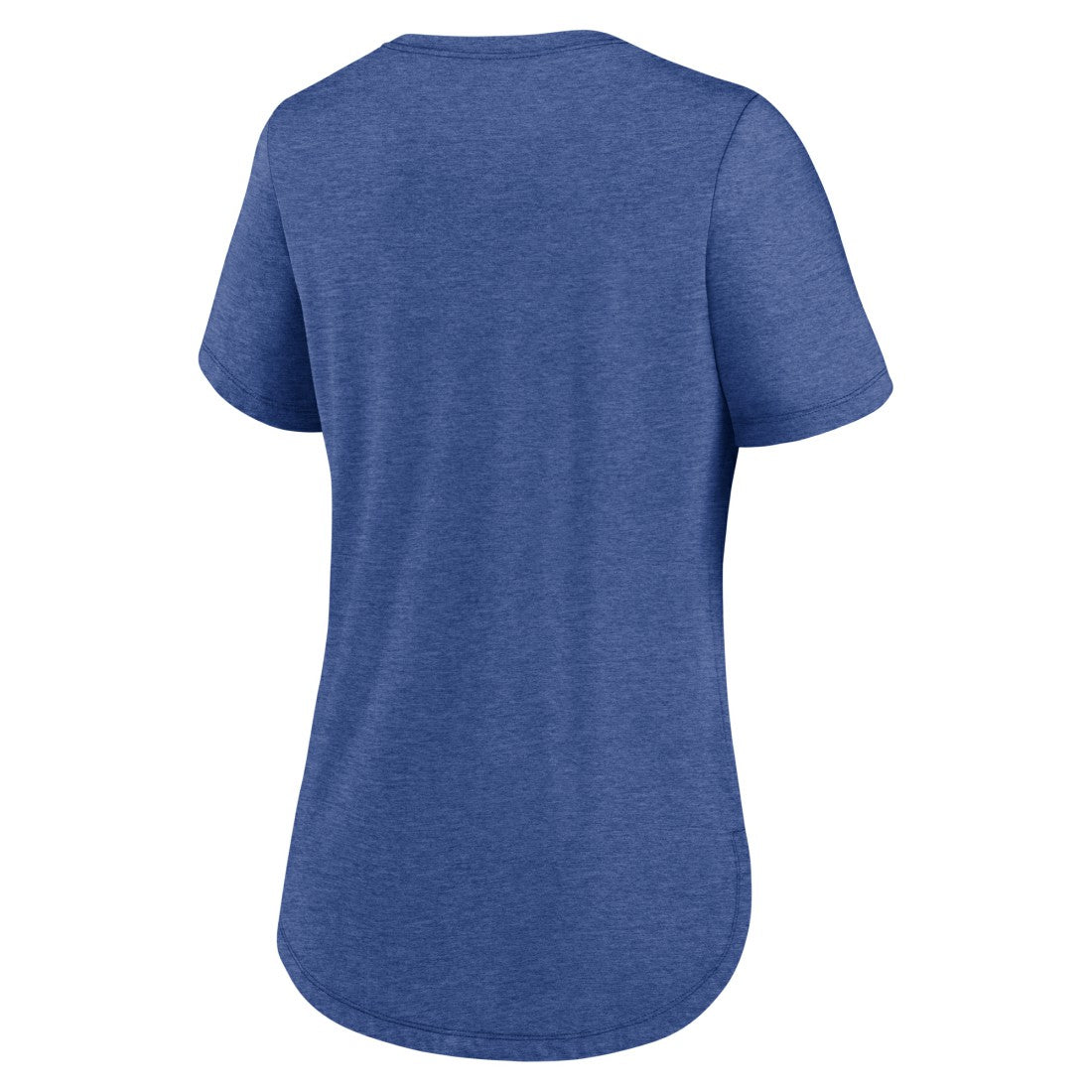 New York Giants Women's The City Never Sleeps Tri-Blend T-Shirt Heather Blue