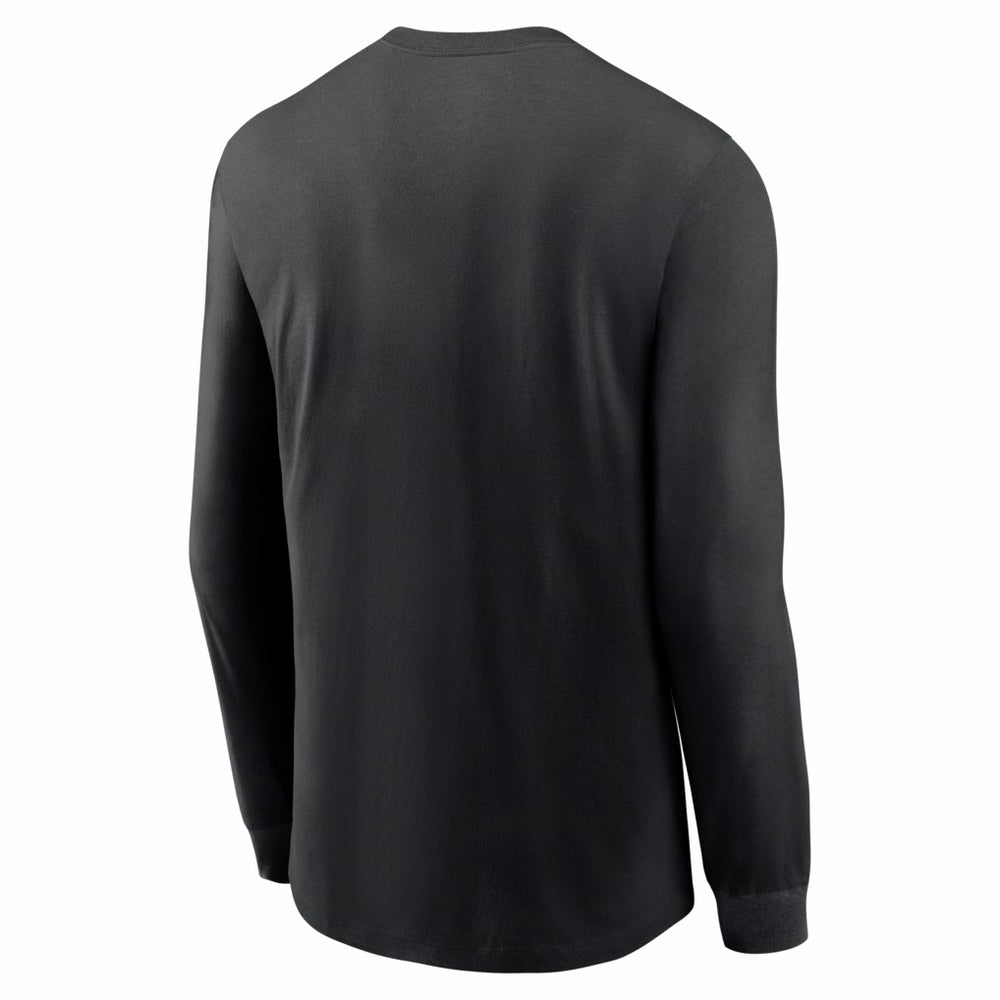 Pittsburgh Steelers 2025 AFC North Division Champions Locker Room Trophy Collection Long Sleeve T-Shirt Black