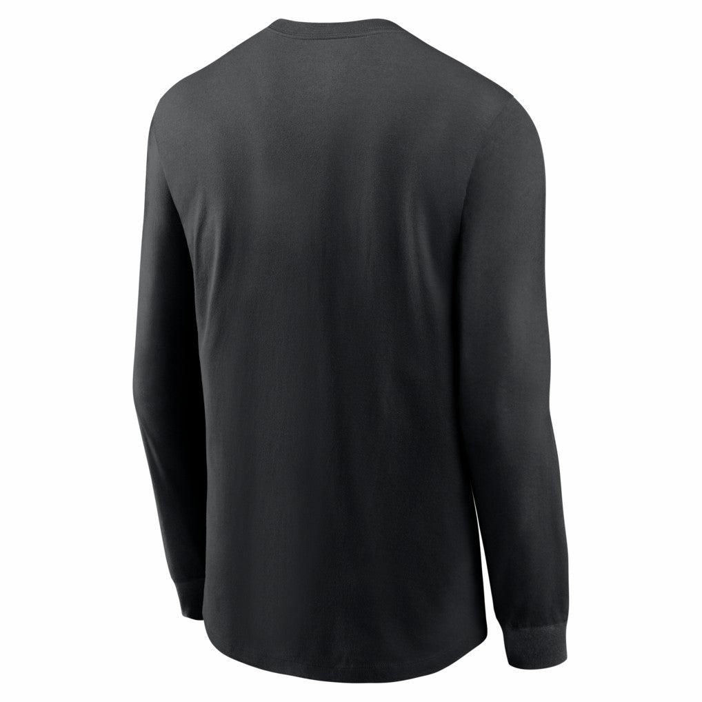 Jacksonville Jaguars 2025 AFC South Division Champions Locker Room Trophy Collection Long Sleeve T-Shirt Black