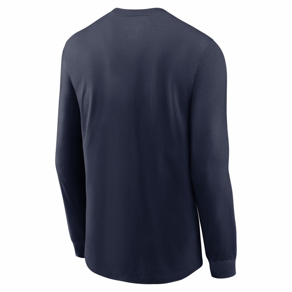 Denver Broncos 2025 AFC West Division Champions Locker Room Trophy Collection Long Sleeve T-Shirt Navy