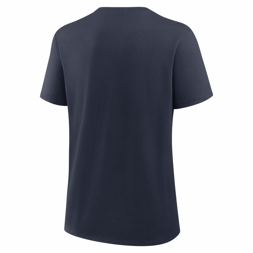 Chicago Bears Women's 2025 NFC North Division Champions Locker Room Trophy Collection T-Shirt Navy