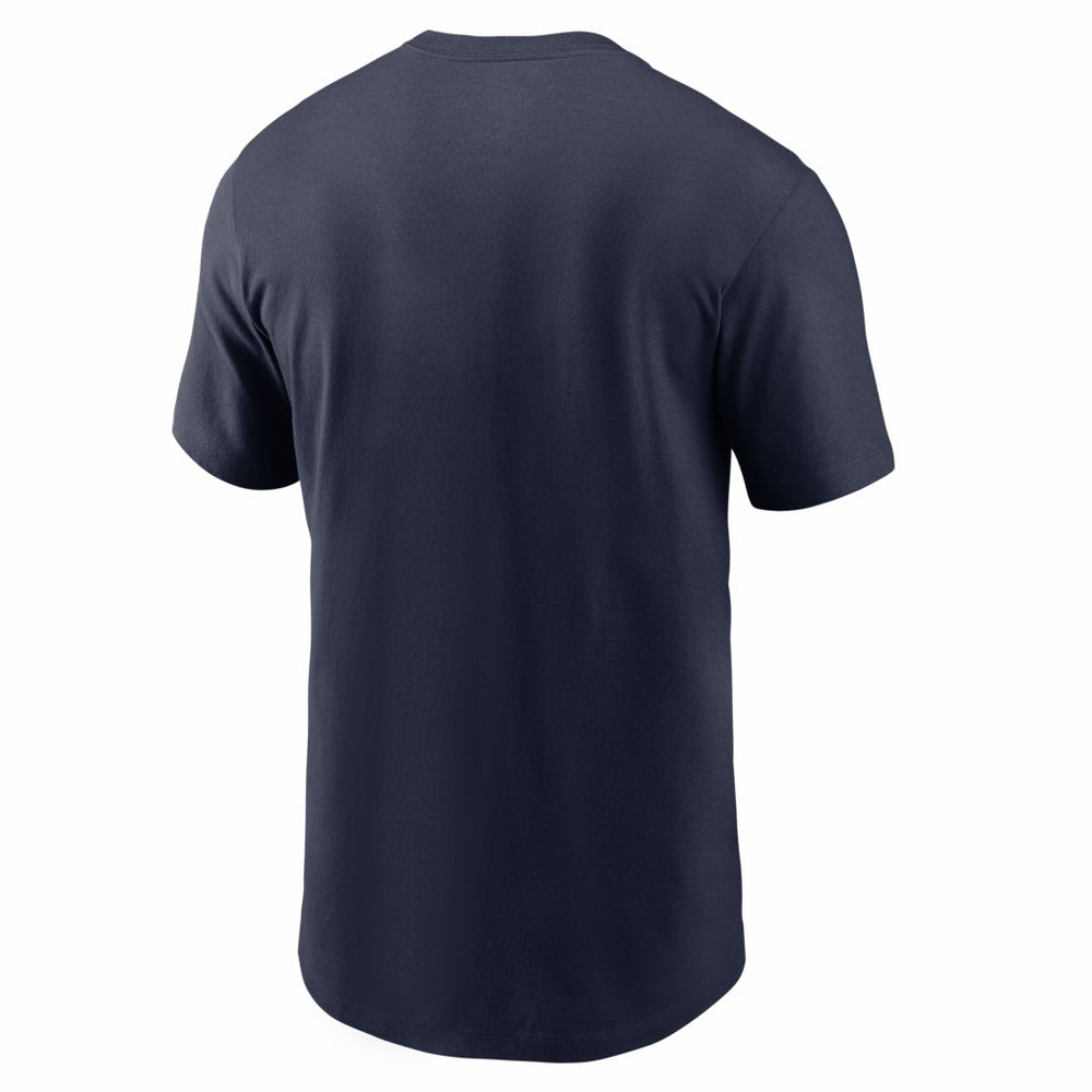 New England Patriots 2025 AFC Champions Glory Shield T-Shirt Navy