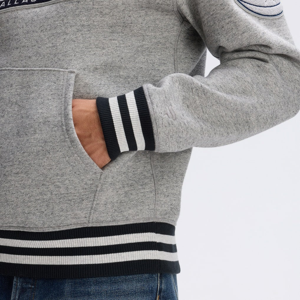 Dallas Cowboys IconicFleece Tipped Hoodie Heather Gray