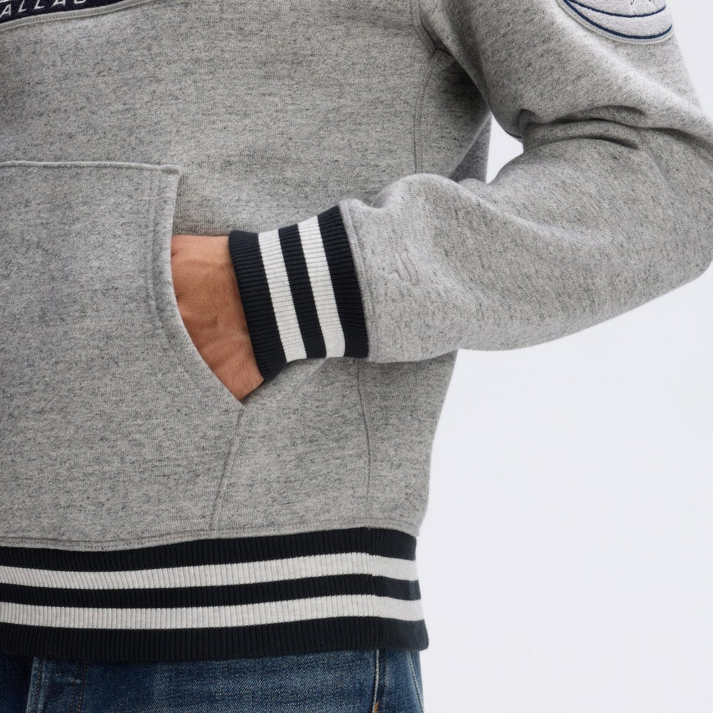 Dallas Cowboys IconicFleece Tipped Hoodie Heather Gray