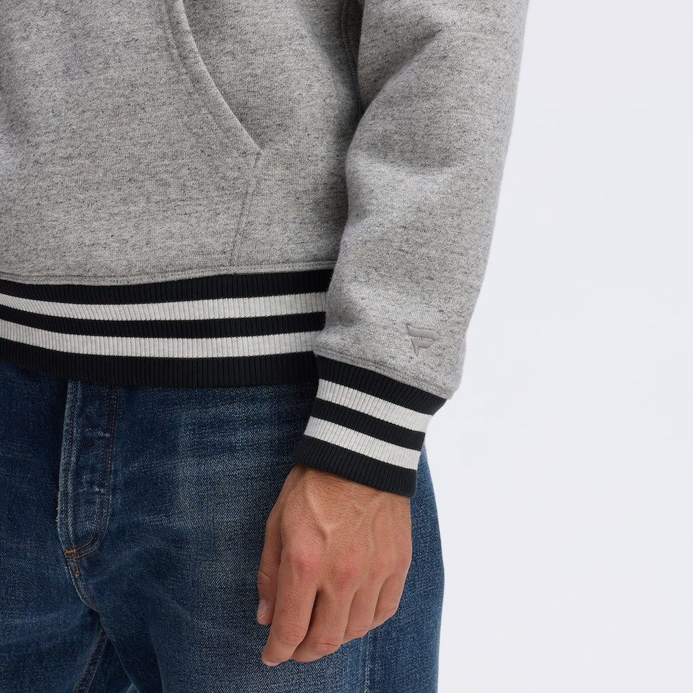Dallas Cowboys IconicFleece Tipped Hoodie Heather Gray