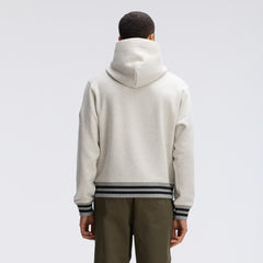 Green Bay Packers IconicFleece Tipped Hoodie Oatmeal