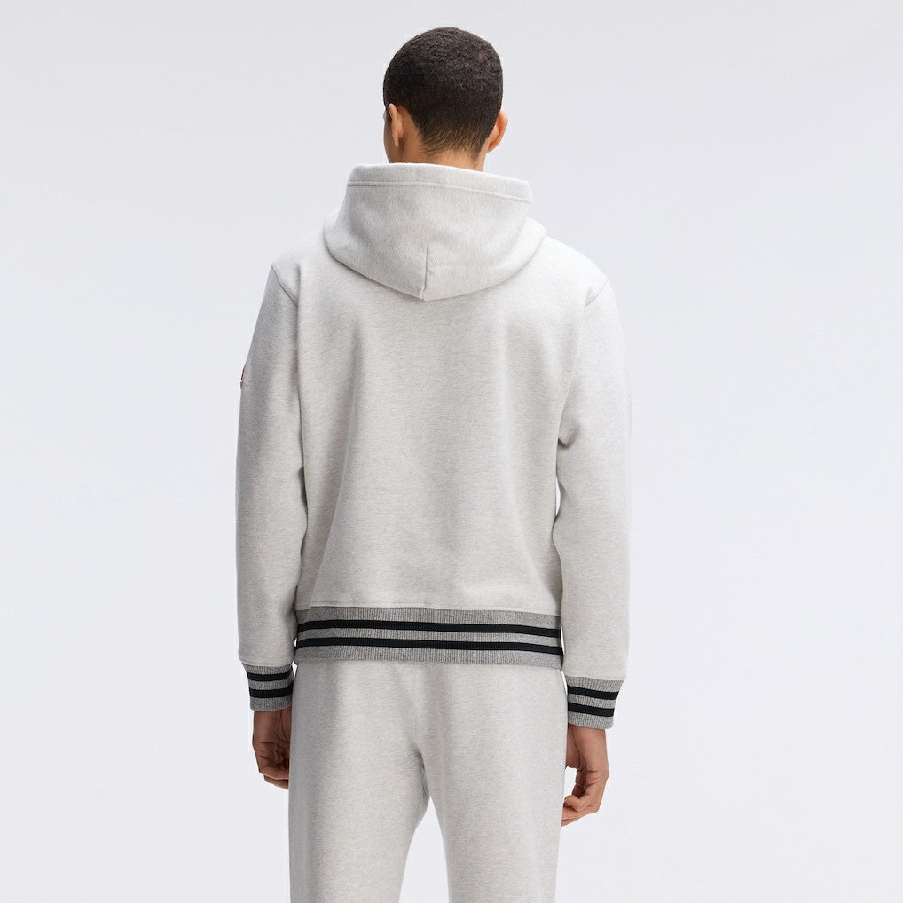 Buffalo Bills IconicFleece Tipped Hoodie Heather Gray