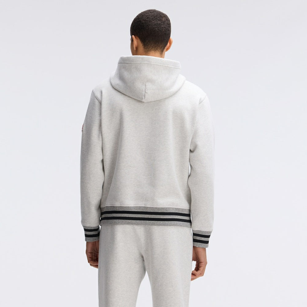 Buffalo Bills IconicFleece Tipped Hoodie Heather Gray
