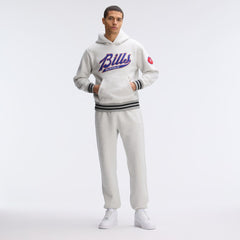 Buffalo Bills IconicFleece Tipped Hoodie Heather Gray