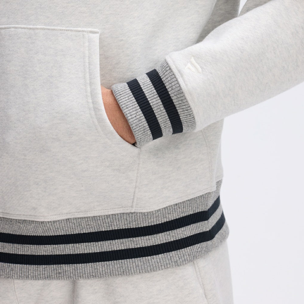 Buffalo Bills IconicFleece Tipped Hoodie Heather Gray