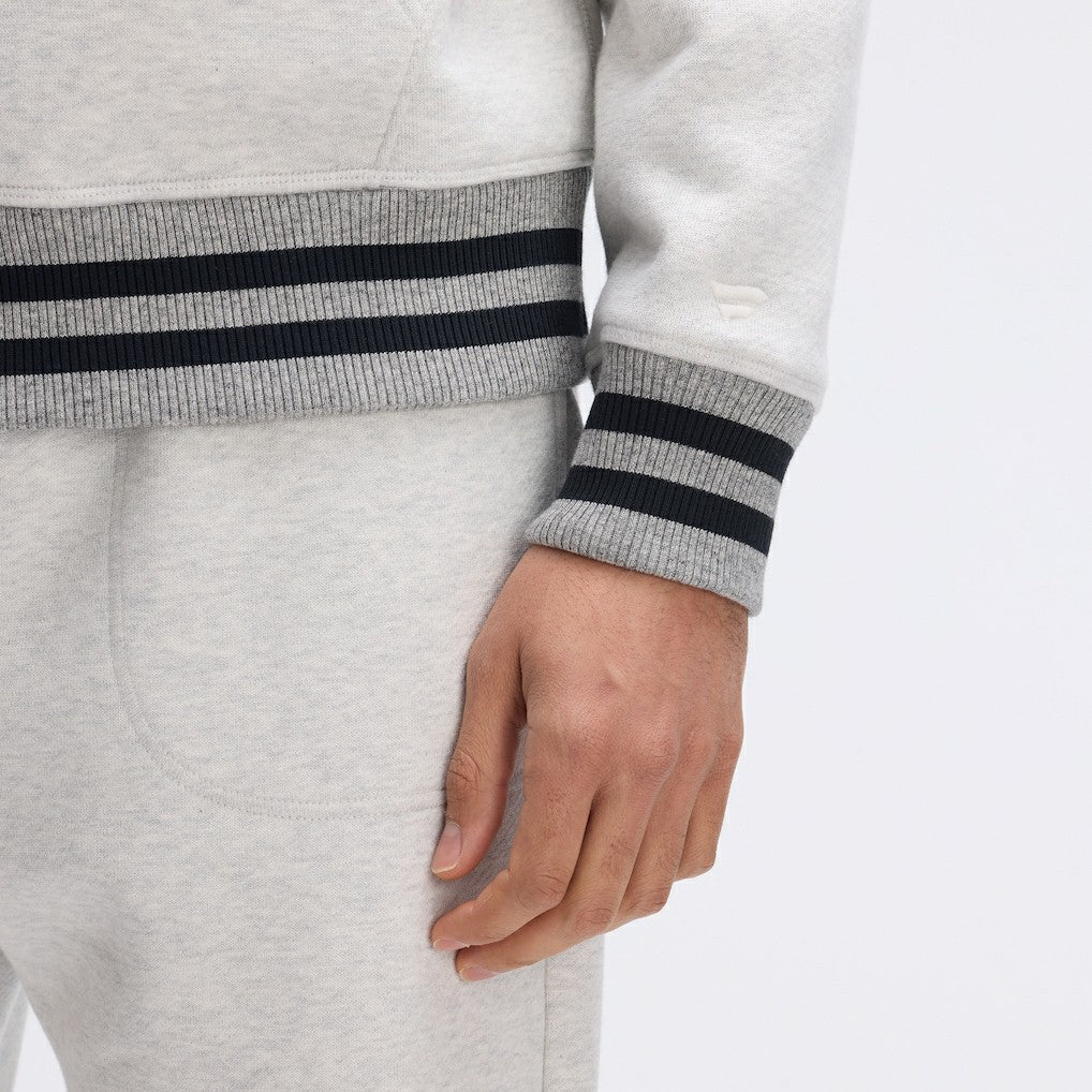 Buffalo Bills IconicFleece Tipped Hoodie Heather Gray