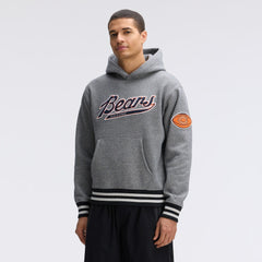 Chicago Bears IconicFleece Tipped Hoodie Athletic Heather Gray