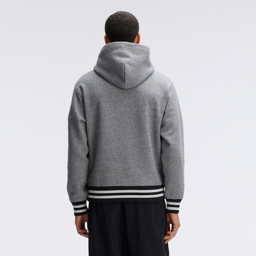 Chicago Bears IconicFleece Tipped Hoodie Athletic Heather Gray