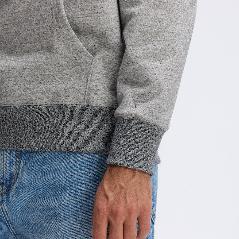 Baltimore Ravens IconicFleece Pocket Sweatshirt Heather Gray
