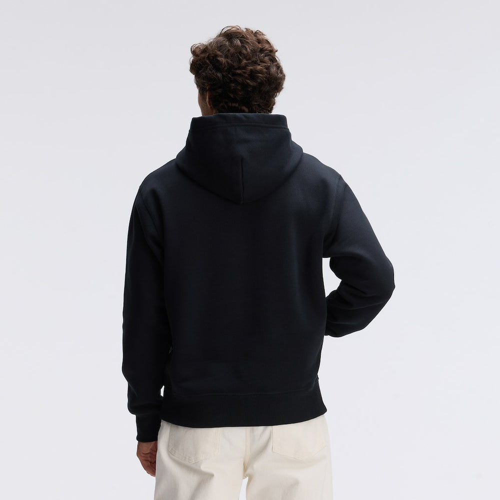 Baltimore Ravens IconicFleece Flocked Hoodie Black