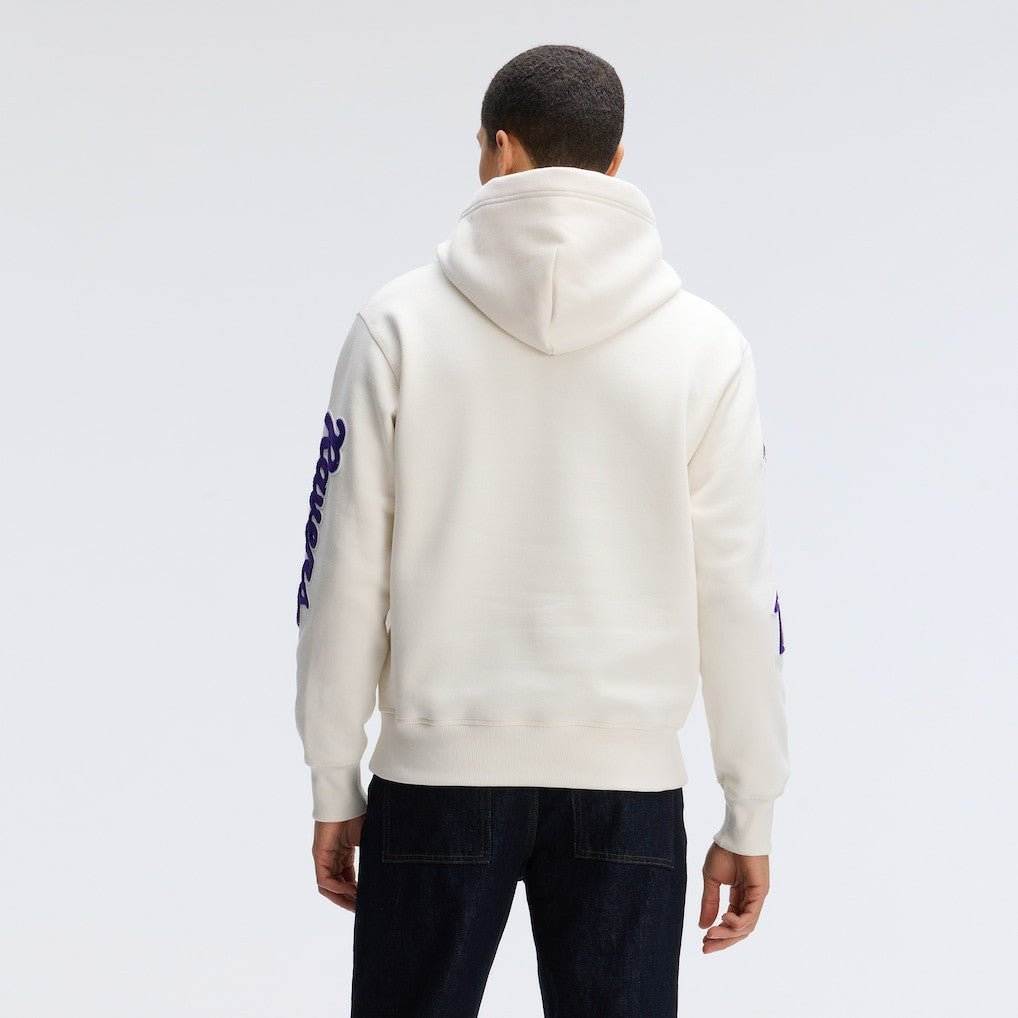Baltimore Ravens IconicFleece Letterman Hoodie Oatmeal