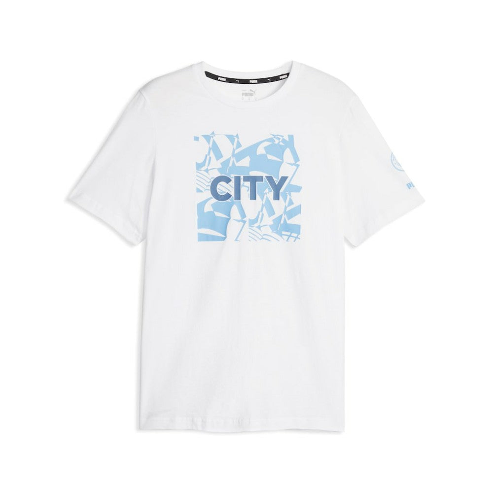 Manchester City FtblCore Graphic T-Shirt White