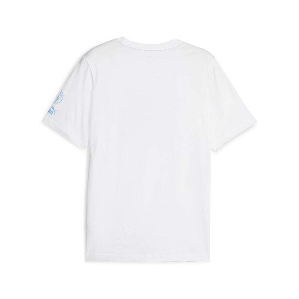 Manchester City FtblCore Graphic T-Shirt White