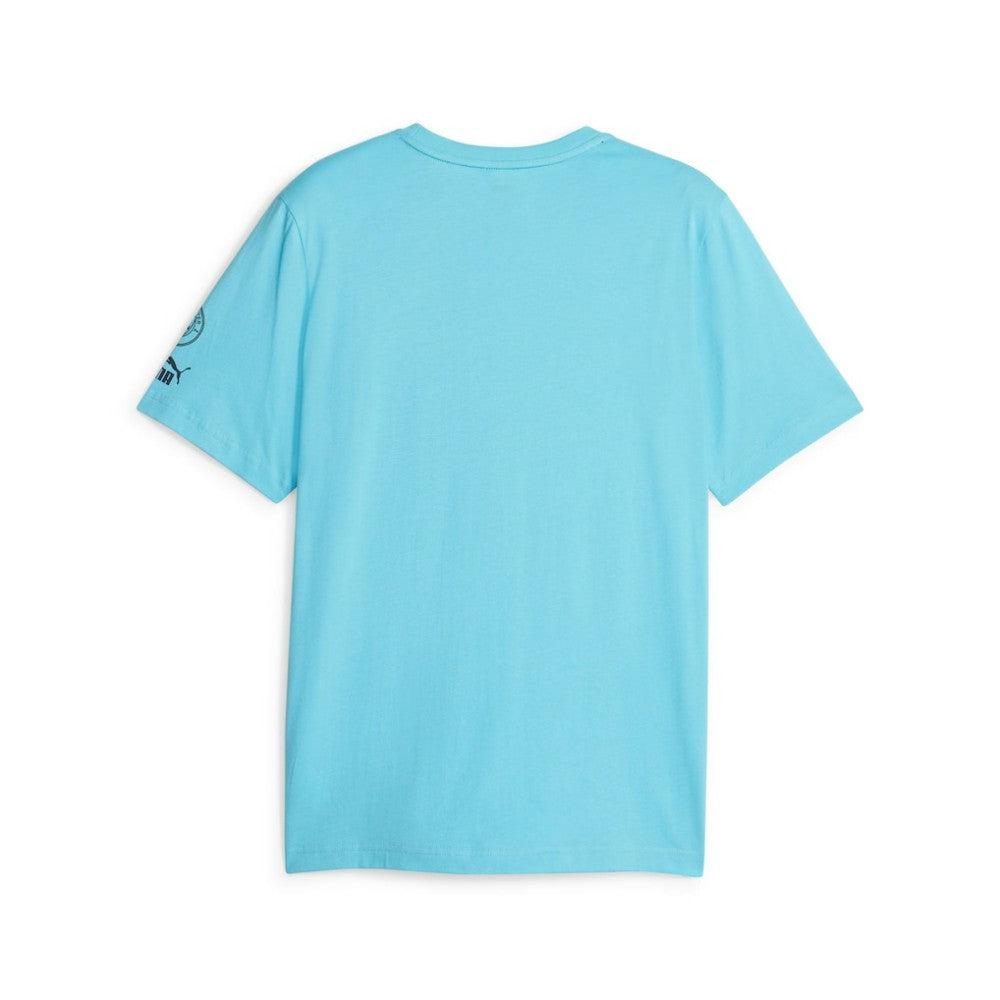 Manchester City FtblCore Graphic T-Shirt Sky Blue