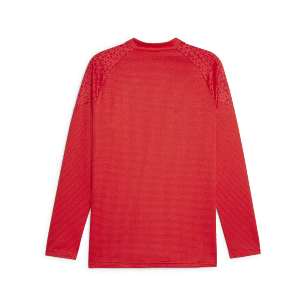 AC Milan 2023/24 Quarter-Zip Training Top Red