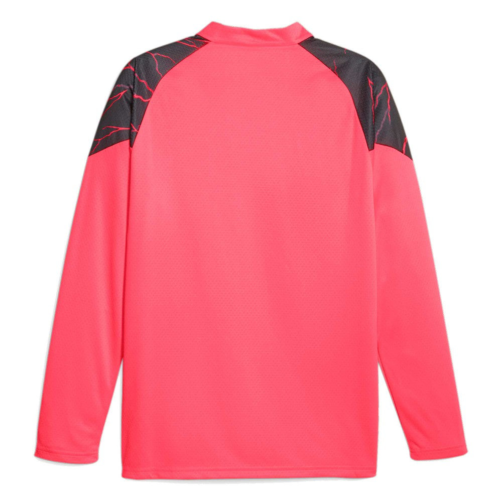 Manchester City 2023/24 Quarter-Zip Training Top Red