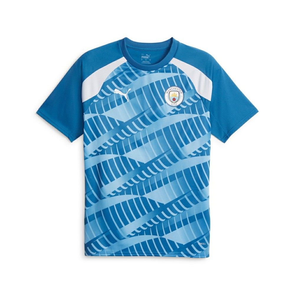 Manchester City 2023/24 Pre-Match Jersey Blue sale