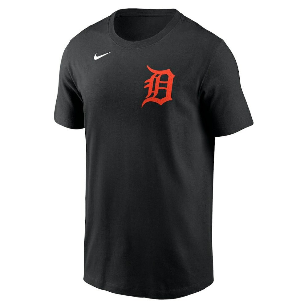 Riley Greene Detroit Tigers Nike Fuse Name & Number T-Shirt - Black T-shirts