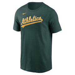 Nick Kurtz Athletics Nike Fuse Name & Number T-Shirt - Green T-shirts