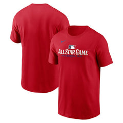 Nike 2026 MLB All-Star Game Wordmark T-Shirt - Red T-shirts