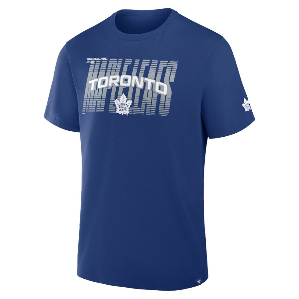 NHL Toronto Maple Leafs Fanatics Team Vision Legacy T-Shirt - Blue