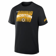 NHL Boston Bruins Fanatics Team Vision Legacy T-Shirt - Black