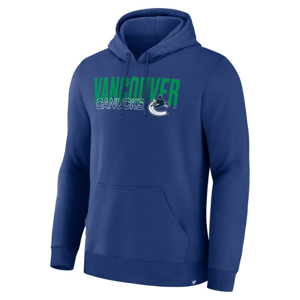 NHL Vancouver Canucks Fanatics Net Minder Legacy Hoodie - Blue