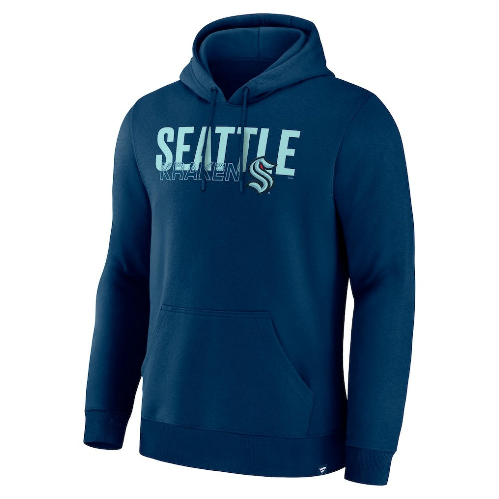 NHL Seattle Kraken Fanatics Net Minder Legacy Hoodie - Deep Sea Blue