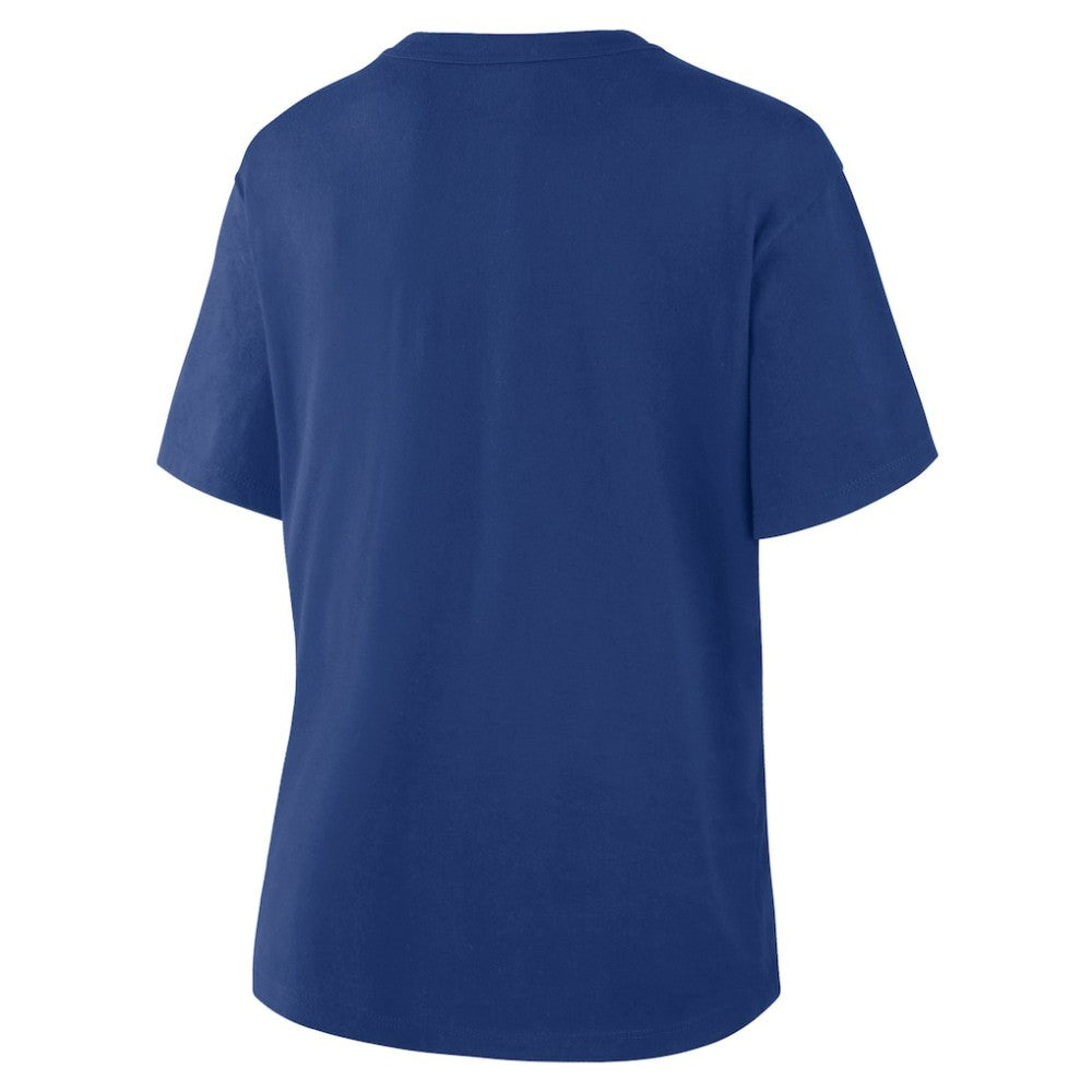 NHL Edmonton Oilers Fanatics Women's Line Change Legacy T-Shirt - Royal