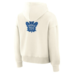 NHL Toronto Maple Leafs Fanatics Women's Neutral Zone Legacy Hoodie - Cream