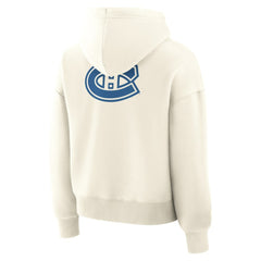 NHL Montreal Canadiens Fanatics Women's Neutral Zone Legacy Hoodie - Cream